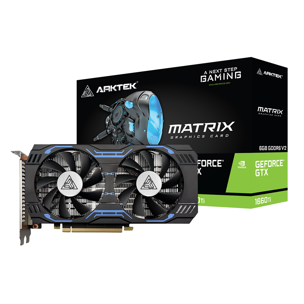 GTX1660Ti 6GB GDDR6 192-bit 1*DP, 1*Digital Output, 1*DVI NEW 1 Year warranty (without box )