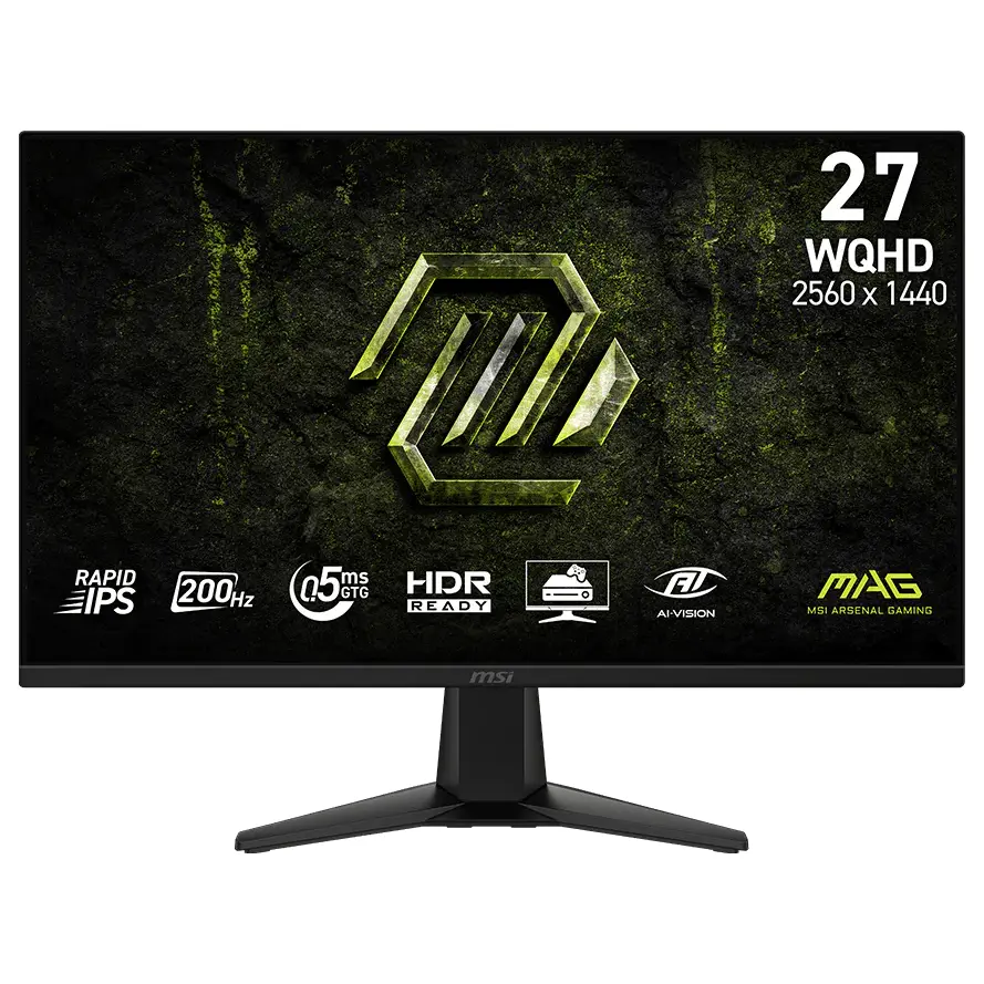 MSI MAG 275QF E20 Monitor 27 Inch WQHD 200Hz 0.5ms Rapid IPS HDR Ready - Image 2